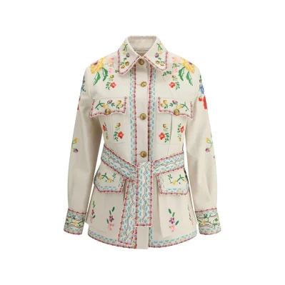 Embroidered Denim Jacket