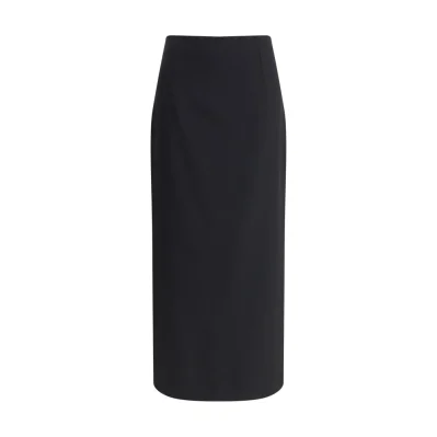 Virgin Wool Midi Skirt