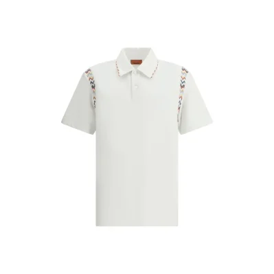 Polo Shirt with ZigZag details