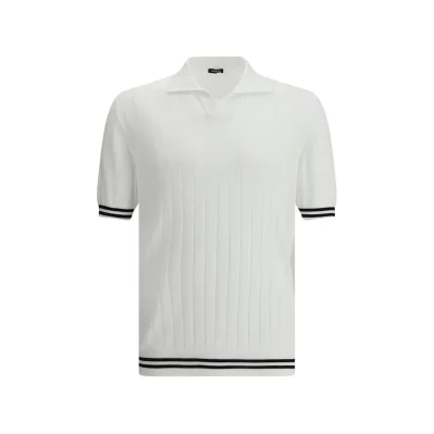 Ribbed Polo Shirt