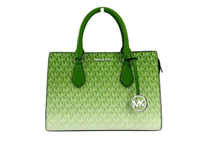 Sheila Medium Crossbody Satchel Purse Bag Jungle Green