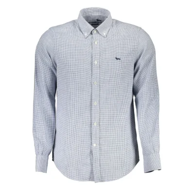 Light Blue Cotton Men Shirt