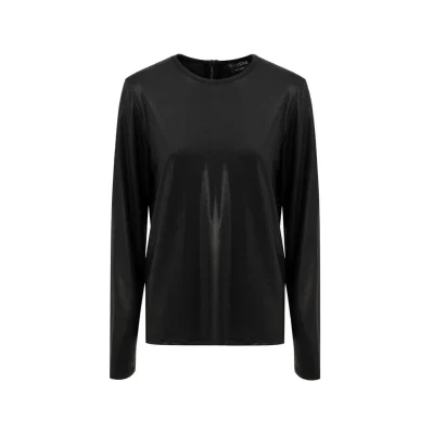 Black Viscose Clothing