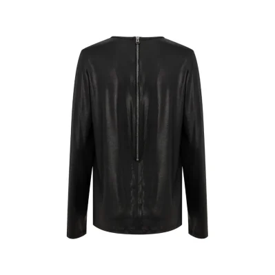 Black Viscose Clothing