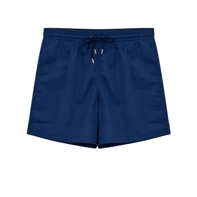 Blue Polyester Swimwear