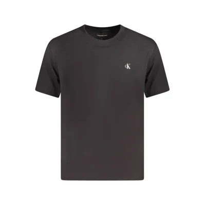 Black Cotton T-Shirt