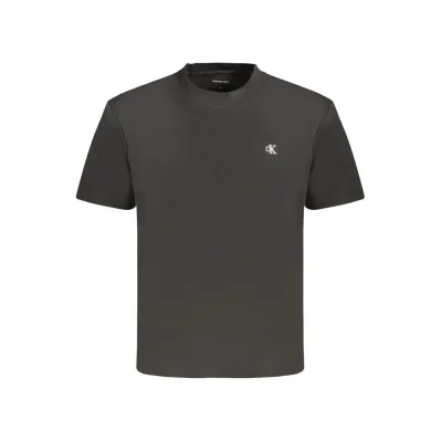 Black Cotton T-Shirt
