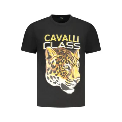 Black Cotton T-Shirt