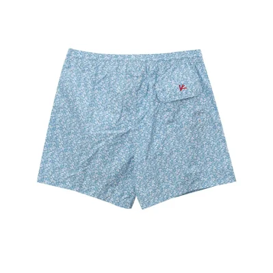 Light Blue Polyester Swimwear