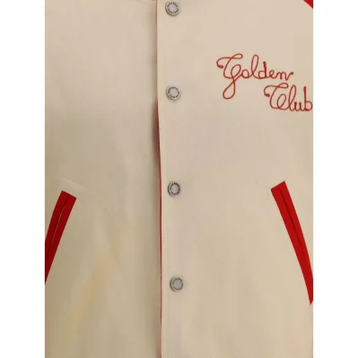 Embroidered bomber Jacke