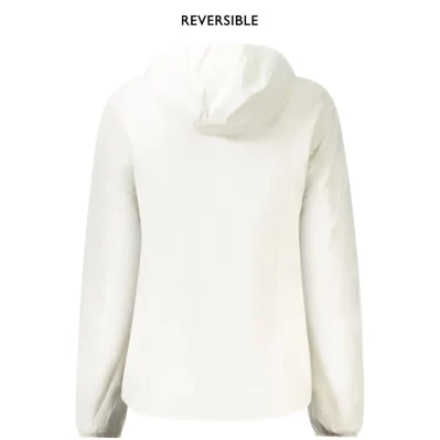 White Nylon Women Jacket