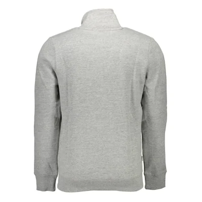 Gray Cotton Men Sweater