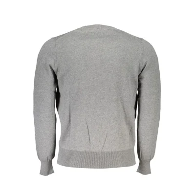 Gray Cashmere Men Sweater