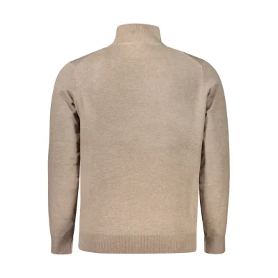 Brown Polyamide Men Sweater