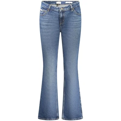 Blue Cotton Jeans & Pant