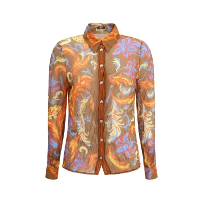 Barocco silk crepe Shirt