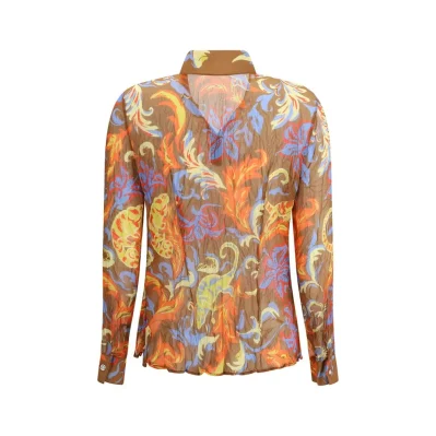 Barocco silk crepe Shirt