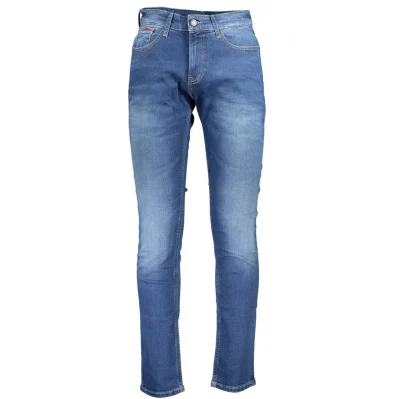 Blue Cotton Jeans & Pant