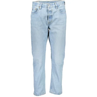 Blue Cotton Jeans & Pant