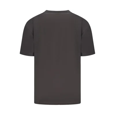 Black Cotton Women T-Shirt