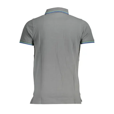 Brown Cotton Men Polo Shirt