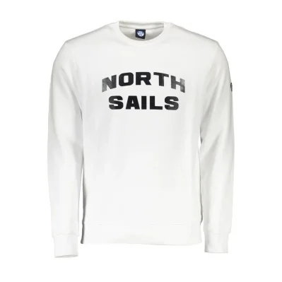 White Cotton Men Sweater