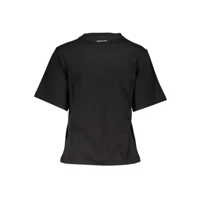 Black Cotton Women Top