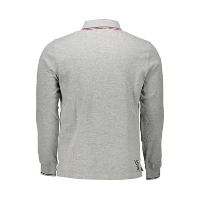 Brown Cotton Men Polo Shirt