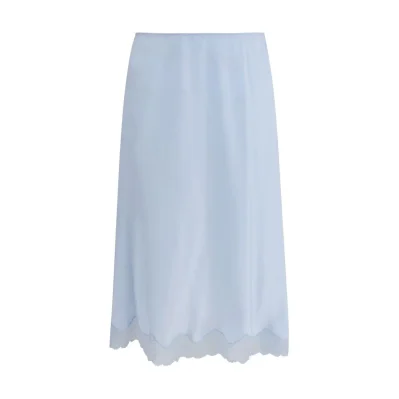 Irene midi silk Skirt