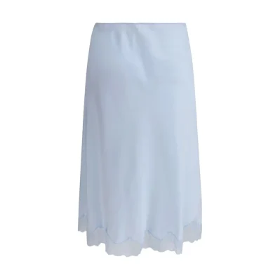 Irene midi silk Skirt