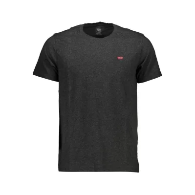 Brown Cotton Men T-Shirt