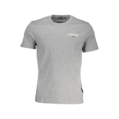Brown Cotton Men T-Shirt