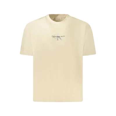 Beige Cotton Tops & T-Shirt