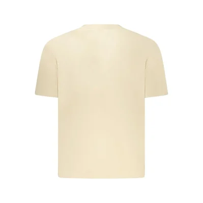 Beige Cotton Tops & T-Shirt