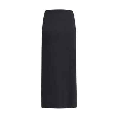 Sablier draped midi Skirt