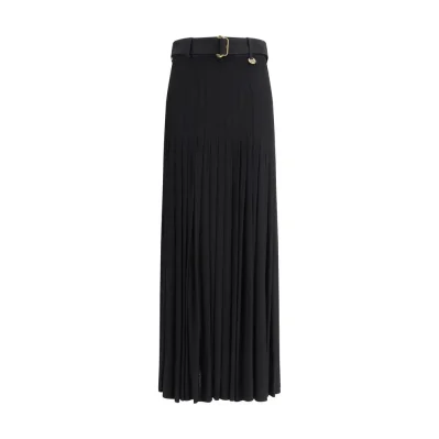 Pleated midi Skirt