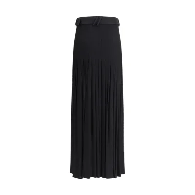 Pleated midi Skirt