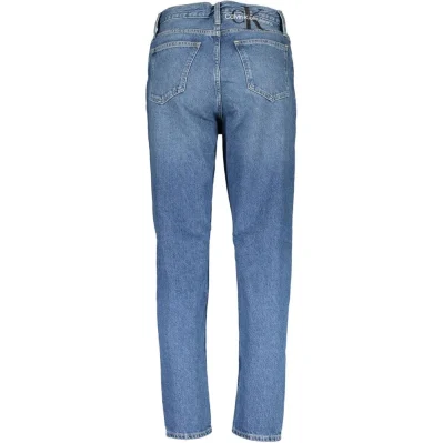 Blue Cotton Jeans & Pant