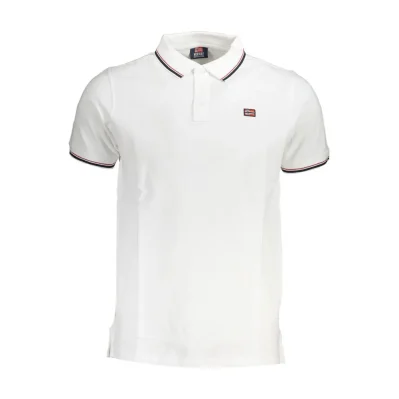 White Cotton Polo Shirt
