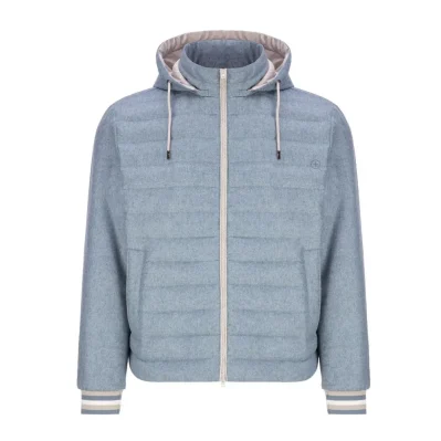 Blue Silk Jacket