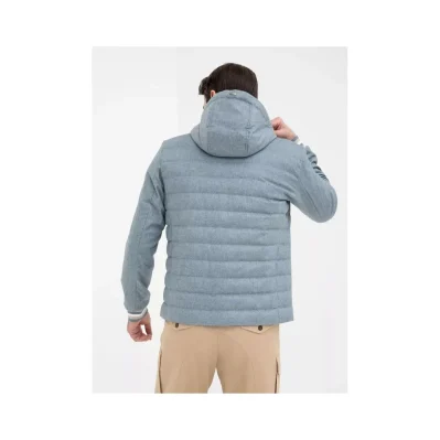 Blue Silk Jacket
