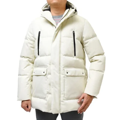 White Polyester Jacket