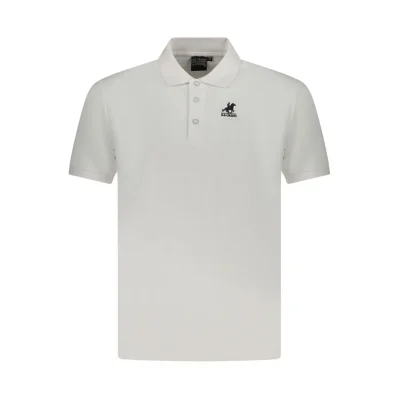 White Cotton Polo Shirt