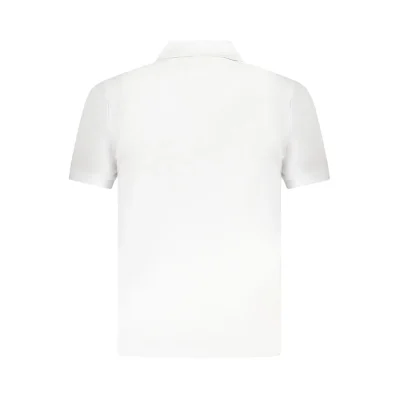White Cotton Polo Shirt