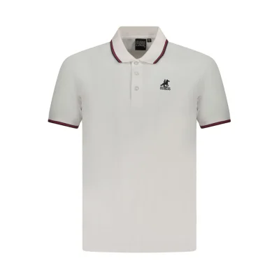 White Cotton Polo Shirt