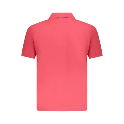Red Cotton Polo Shirt