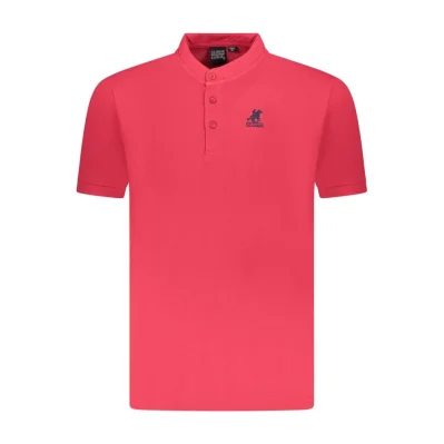 Red Cotton Polo Shirt