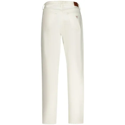 White Cotton Jeans & Pant