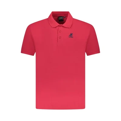Red Cotton Polo Shirt