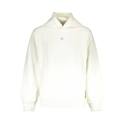 White Cotton Men Sweater